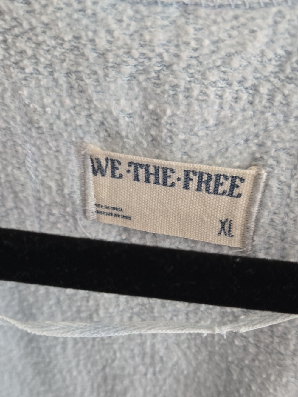 Free People Light Blue Long Sweatshirt - Picture 5 of 6